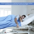 thumbnail image 6 of Linteum Textile Hospital Thermal SNAGLESS Spread Blanket, 100% Cotton (74x100 in, Blue), 6 of 10