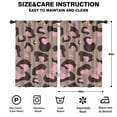 thumbnail image 2 of Blackout Kids Curtains,Leopard Print Childrens Insulated Curtains Set Of 2,Bedroom Essentials,Toddler Room Decor 42"x63"(106x160cm), 2 of 4