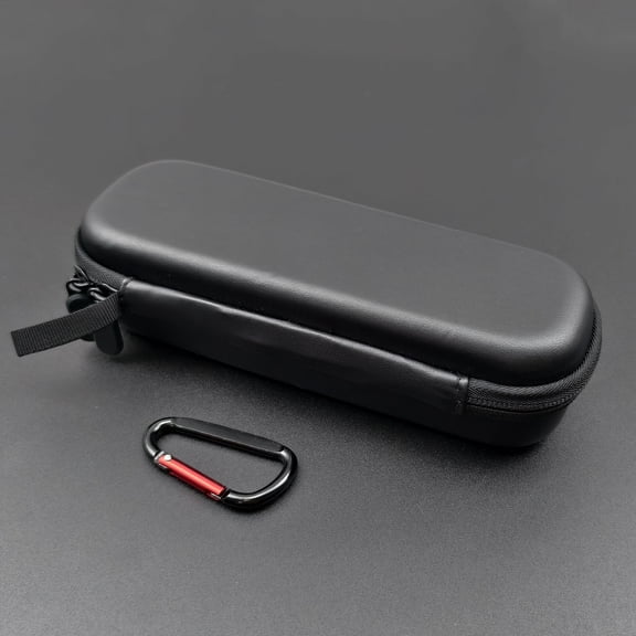 Portable Carrying Case for DJI Osmo Pocket 4/3/2, Waterproof PU Leather Storage Bag with Zipper & Buckle – Compact Travel Organizer for Camera and Small Accessories