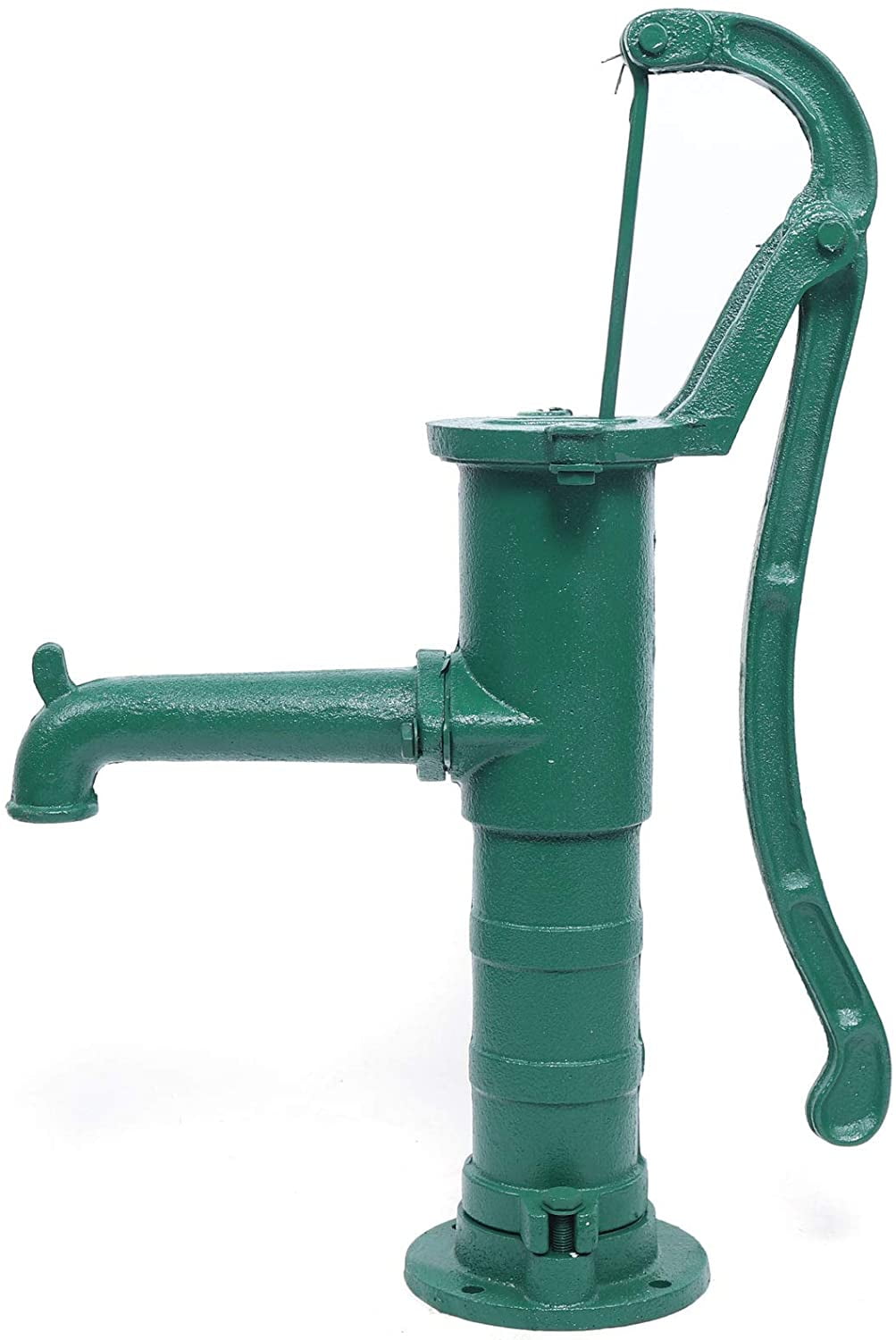 ANQIDI Hand Pump Green Cast Iron BSB75 Type Hand Pump Outdoor Yard