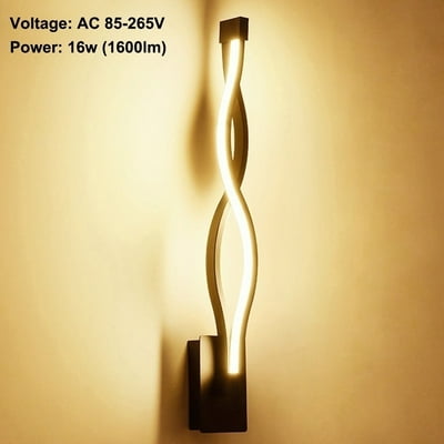 Buy Willstar Modern Led Wall Light Indoor Lamp Wall Sconce Fixture Wall Lamp For Bedroom Living Room 16w Online In Indonesia 520467735