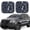 Anchor And Lighthouse, variant on Naloa Astronauts in sport 2 Piece Foldable Car Sun Shades, Car Windshield Sunshade, Front Window Sunshade for Car, Truck, SUV - Small