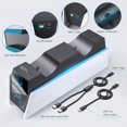thumbnail image 4 of Chargeur de Manette PS5 Maxmix, Support de Charge DualSense pour Manette Playstation 5, Chargeur de Contrôle PS5, Station de Charge Rapide avec Indicateur LED, 4 of 7