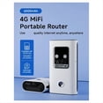 thumbnail image 2 of Enrutador LTE 4G, Módem Portátil Inalámbrico Wi-Fi, Minipunto de Acceso para Exteriores, MiFi de Bolsillo, Ranura para Tarjeta SIM de 150 Mbps, Batería Externa de 6000 MAh., 2 of 5