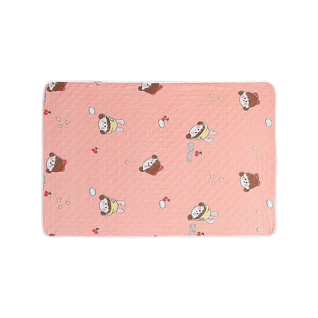 Waterproof And Washable Large Bed Pad For Elderly Care Incontinence Protection And Menstrual Use With Ultrasonical Quilting