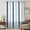 Haze blue blue, variant on Burnt Orange Navy Blue Striped Sheer Curtains 45 Inches Long, Farmhouse Stripe Art Light Filering Curtains, Breathable Simi Curtain Privacy Drapes for Kitchen Bathroom Small Window Treatment