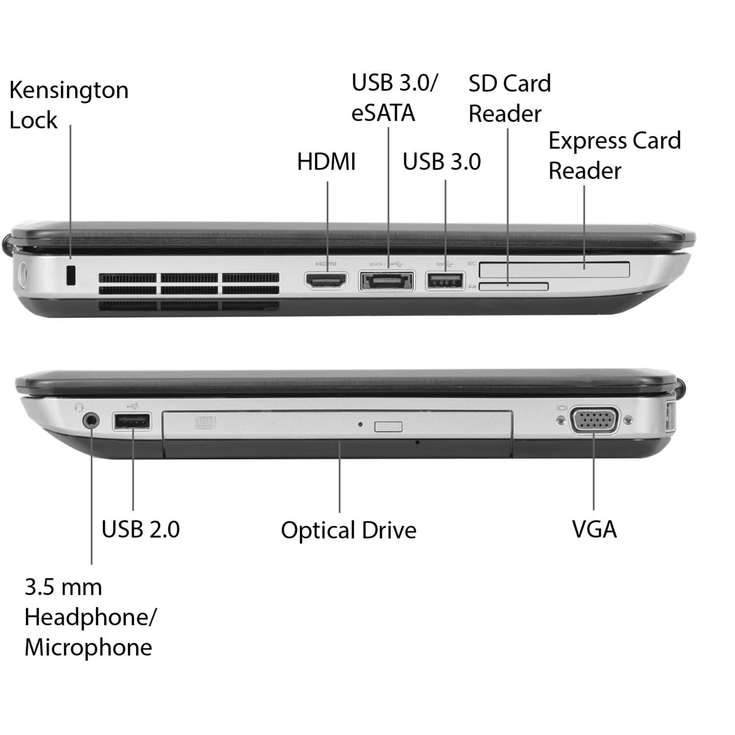 Refurbished Dell Latitude E5430 14 Laptop Windows 10 Pro Intel Core I5 3210m Processor 8gb Ram 240gb Solid State Drive Walmart Com Walmart Com