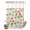 Beige, variant on No Hook Shower Curtain, Blue Flamingos Shower Curtains for Bathroom with See Through Top Window, Tropical Summer Botanical Fruits Waterproof & Washable Bath Curtain Narrow 54"x78"