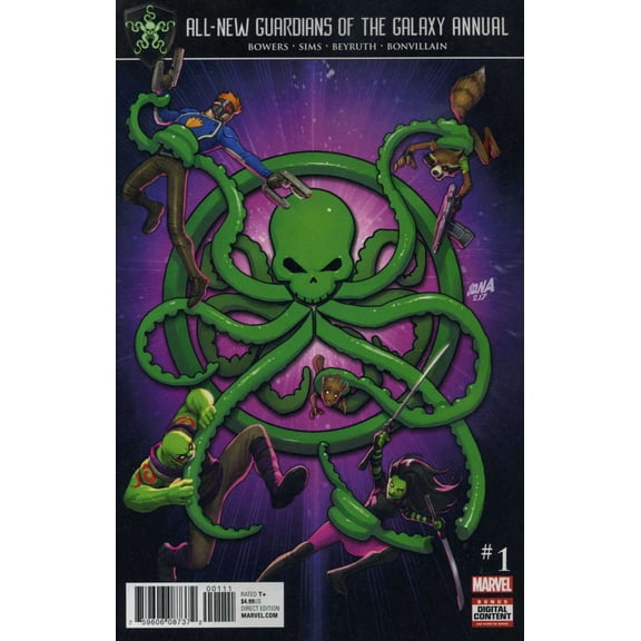 All-New Guardians of the Galaxy Annual #1 VF ; Marvel Comic Book