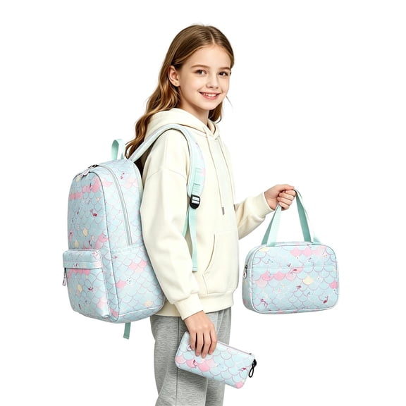 /Summer Backpack for Students – Daily Carryall With Pencil Ideal for Middle And High School Commuting And Travel