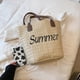 thumbnail image 3 of Bolso de mano con forma de cubo para mujer, bolsos de viaje tejidos a la moda, bolso de playa informal hecho a mano Sywqhk Para Estrenar, 3 of 8