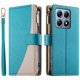 thumbnail image 1 of Funda cartera GANGXUN para Xiaomi 14T Pro 5G , cuero PU con tarjetero, cremallera, correa de mano, soporte y protección 504°, 1 of 6