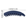 thumbnail image 3 of Perfume Large Banana Hair Clips, Classic Clincher Double Comb Clips, Ponytail Clip For Thick Hair, Hair Clip For Women Girls, 3 of 3