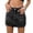 A93-Dark Gray, variant on Sokhug Denim Mini Skirt for Women High Waist Classic Straight Fit Summer Jean Skirt with Pockets