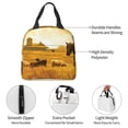 Matuu Western Cowboy Ranch for Insulated Lunch Bag for Women and Men