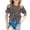 a-Grey5012, variant on Girls Kids Casual Short Sleeve TShirts Leopard Print Bow Graphic Crewneck Loose Fit Tees For Summer Daily Wear White 3-4 Years