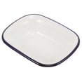 thumbnail image 6 of Soimiss Enamel Roasting Pan Baking Pan Blue 1Pcs, 6 of 8