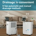thumbnail image 4 of SAHAUHY 120 Pints Dehumidifier for Home Basement Large Room Spaces up to 6,200 Sq. Ft with Drain Hose and Water Tank, 4 of 6