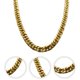 thumbnail image 5 of 2 cadenas doradas falsas, collares decorativos para hombre, collares únicos de estilo hip-hop., 5 of 6