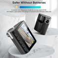 thumbnail image 3 of Riwesomey Grabadora de pantalla IPS de 3,0 pulgadas para coche, cámara de salpicadero delantera y trasera, 4K/1080P, compatible con aplicación Cámaras de salpicadero de coche, 3 of 6