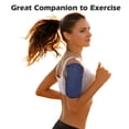 thumbnail image 4 of Running Phone Armband, Sweatproof Workout Phone Holder - Navy blue, 4 of 5