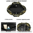 thumbnail image 2 of Flower Women's Large Weekend Travel Bag Moving Canvas Handbag Thick Double Layer Beach Weekend Travel Unisex Hospital Maternity Delivery with Toiletry Waterproof, 2 of 5