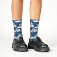 thumbnail image 4 of Honeii Snow Penguin Print Children's Colorful Socks,Unisex Kids and Toddlers' Cushioned Sock,Kids Athletic Crew Socks,for Everyday Wear and Sports, 4 of 5
