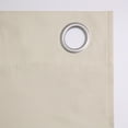 thumbnail image 3 of Mainstays Grommet Top Blackout Curtain Panel, 1 Panel, Beige, 40" W x 108" L, 3 of 8