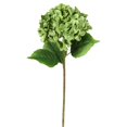 thumbnail image 1 of Goodw7 Simulation Hydrangea Faux Silk Bloom with Lifelike Green Leaves and Layered Petals for Home Wedding Decor Floristry Bouquets, 1 of 6