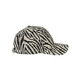 thumbnail image 4 of Top Headwear Zebra Print Baseball Cap - Black/White, 4 of 4