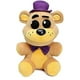 thumbnail image 1 of 10 inch Cute Night Plush - Purple Hat Golden Freddy Plush Toys - Adorable Withered Bear Stuffed Fredbear Fazbear Freddie Plushie - Game Fans - Peluche, 1 of 4