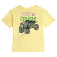 thumbnail image 2 of Monster Jam Toddler Boys' 2-Piece T-Shirt and Shorts Set Grave Digger Yellow, 2 of 8