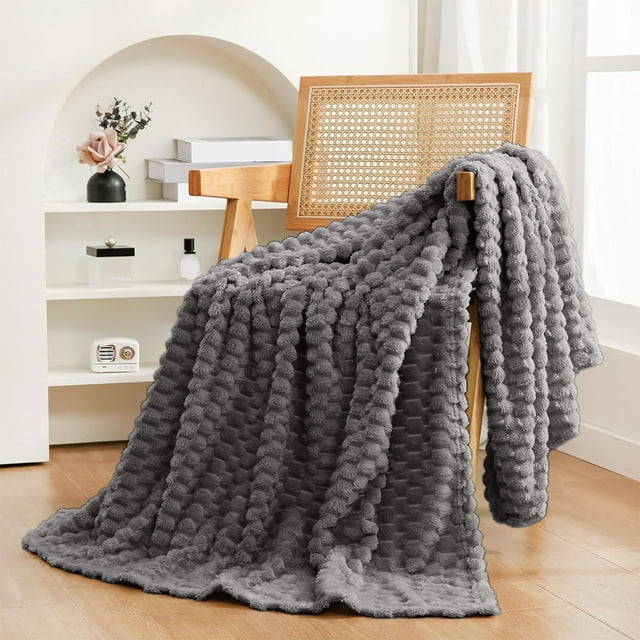 Throw Blanket for Couch Bed Blanket, Thickened Turtleback Velvet Blanket, Embossed Multifunctional Throw, Student Office Nap Cover, Army Green Winter Bedding