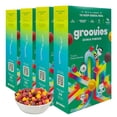 thumbnail image 1 of GROOVIES | Pack x4 Cereal de Quinoa Sin Az&uacute;car | Cereales Gluten Free - Ideal para Tomar con Leche - Fuente de Proteina | Quinoa y Granola - Sabores Tropicales - Snacks Saludables Caja 250g, 1 of 7