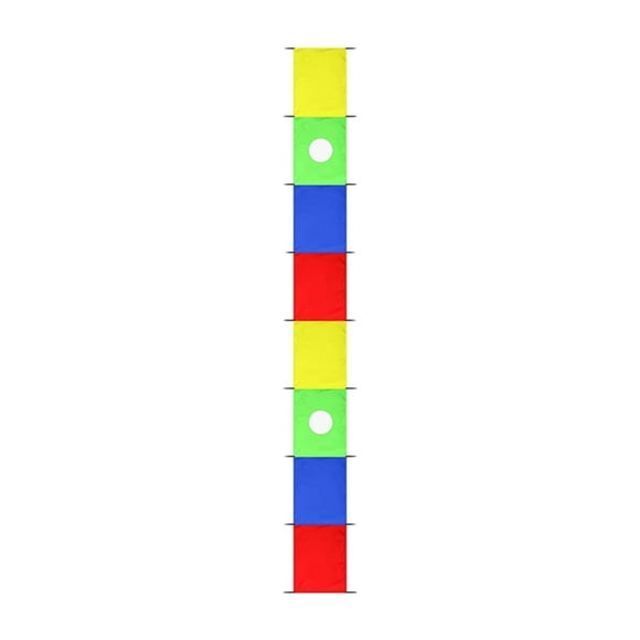 DYNWAVECA Play Parachute for Kids Playground Toy, Kids Outdoor Game Outdoor Exercise Toy for Playground Competitions Kindergarten Beach