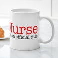 thumbnail image 5 of CafePress - Male Nurse - 11 oz Ceramic Mug - Novelty Coffee Tea Cup, 5 of 6