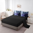 thumbnail image 5 of Castle Fairy Twin Safari Wolf Crow Rose Butterfly Bedding Set, 5 of 8