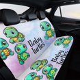 thumbnail image 4 of Bebé Tortuga-theme Car Rear Seat Covers Back Elastic Flexible Car Seat Covers Decorative Fits Most Cars 120x59x76cm, 4 of 6