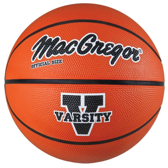 Balón de baloncesto REGENT MacGregor, talla 7, goma naranja
