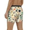 thumbnail image 3 of Rocae Rockets for Stretch Moisture-Wicking Underwear,Men's Underwear Boxer Briefs XX-Large, 3 of 9