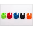 thumbnail image 4 of Juego de 4 anillos protectores de suspensión de cadena de bicicleta con cubierta de goma para horquilla de protección de bicicleta de carretera de mon naranja Soledad Protector de cadena de bicicletas, 4 of 8