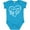 Turquoise, variant on Inktastic I Love My Big Sis in White Chalk Heart Boys or Girls Baby Bodysuit