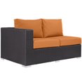 thumbnail image 1 of Modway Causeuse de Mobilier de Patio Extérieur, Orange, 1 of 4