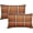 Orange Blue, variant on 4th of July Plaid Pillow Covers 12x20 Inch Patriotic Decorations Blue Red Buffalo Plaid Independence Day Decorative Rectangle Throw Pillow Cases Set of 2 Holiday Cushion Cases Sofa Couch Bed Decor