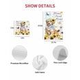 thumbnail image 7 of Sunflowers Dog Kitchen Dish Towels for Drying Dishes Set of 3, Spring Watercolor Floral Stars Colorful Plaid Waffle Weave Microfiber Hand Tea Bathroom Towels Quick Dry & Absorbent Towel 15.7x23.6, 7 of 7