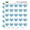 Opaque, variant on Don't Worry Be Hoppy Frog Funny Humor Heart Shaped Planner Calendar Scrapbook Craft Stickers