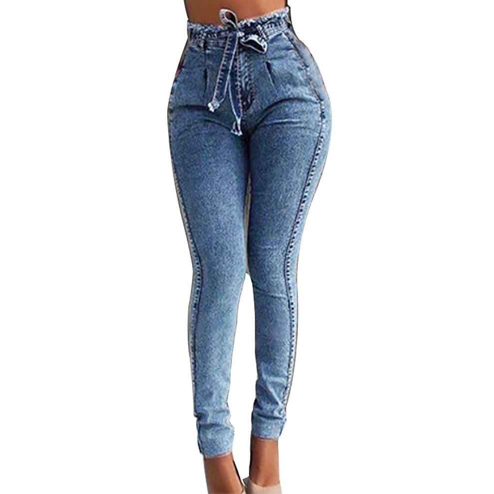 high waisted jeans with fringe
