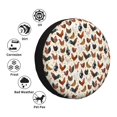 thumbnail image 4 of Fotbe Funny Chicken Funda de Llanta de Repuesto con Estampado, Engrosada, Ajuste Universal para Jeep, Remolque, RV, SUV, Camión-16 inch, 4 of 6
