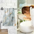 thumbnail image 7 of Grey Marble Cotton Face Towels Absorbent Hand Towel Soft Bathroom Towel for Kitchen Hotel Decoration, 7 of 7