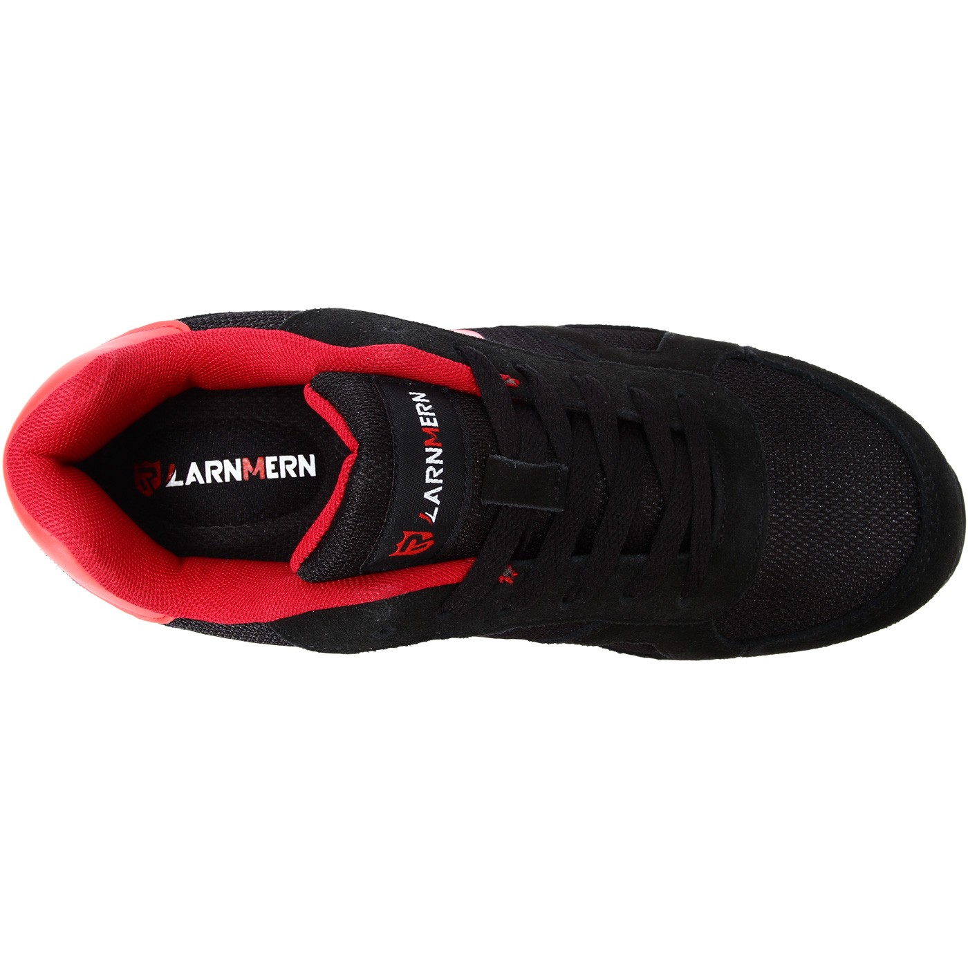 For Women Lightweight Work Shoes LARNMERN Men's Slip-On Steel Toe Shoes ...